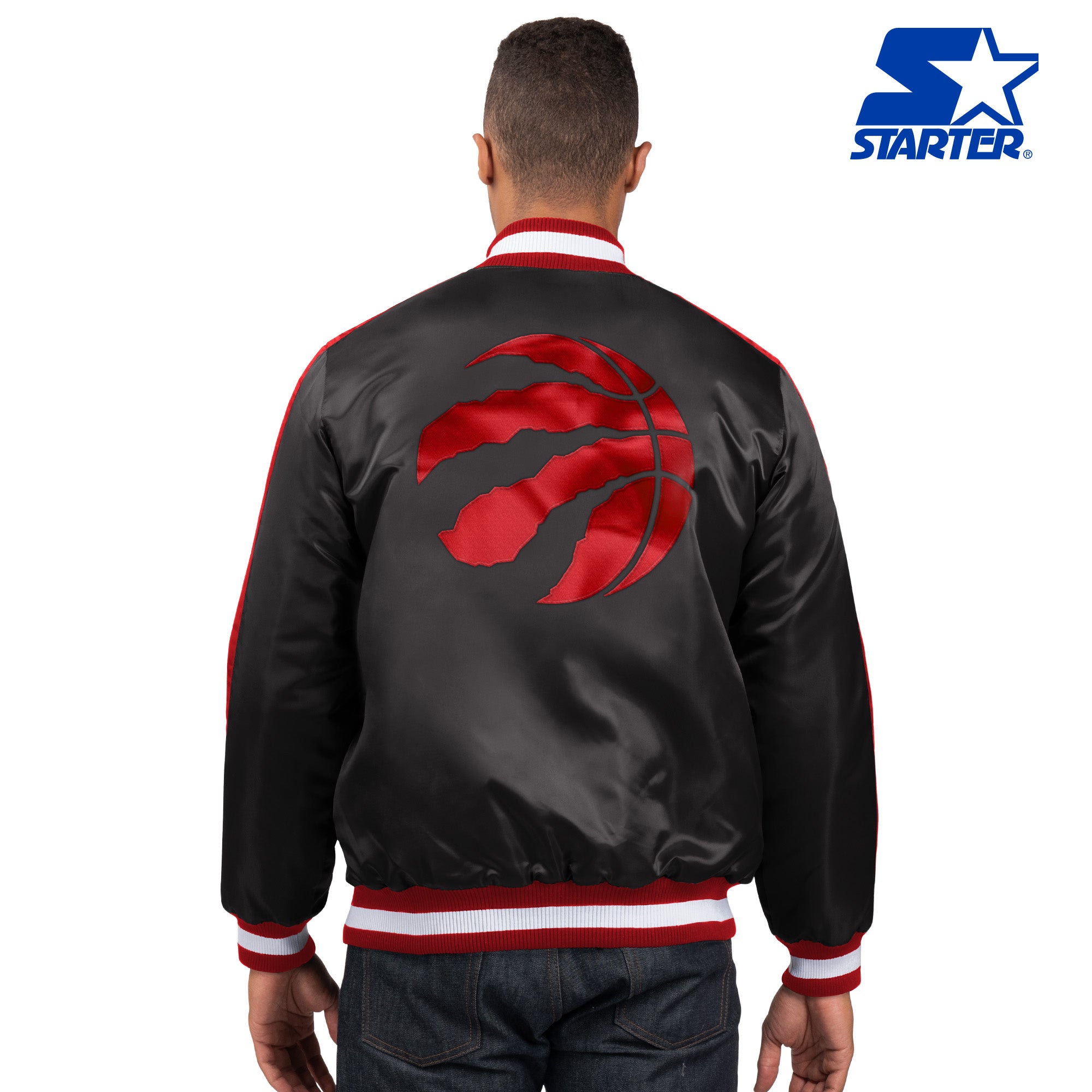 Starter Mens Toronto Raptors Varsity Jacket
