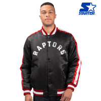 Toronto Raptors Starter Satin Varsity Full-Snap Jacket