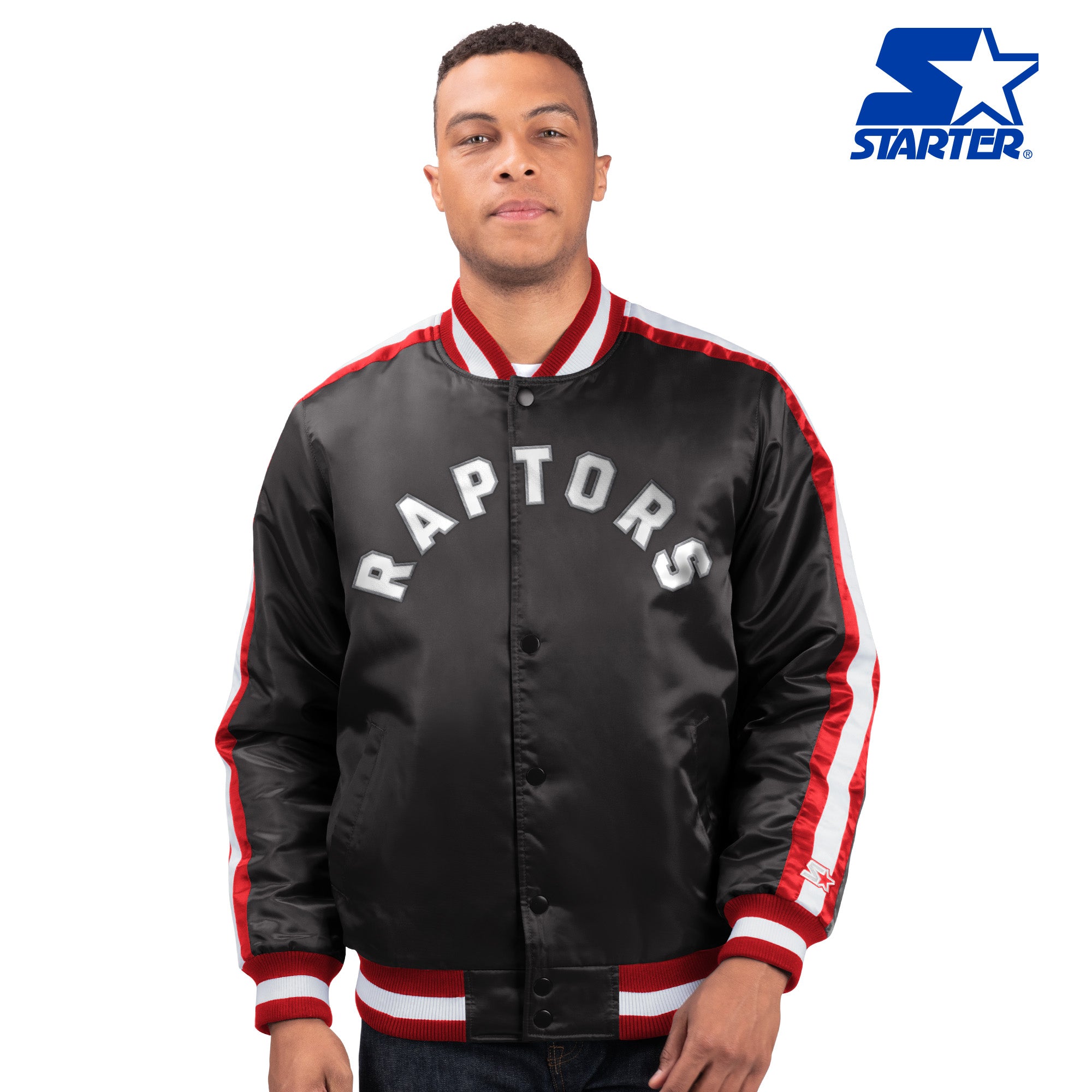 Starter Mens Toronto Raptors Varsity Jacket