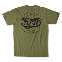 Major League T-Shirt Men's T-Shirt First Manufacturing Company S OLVGR 