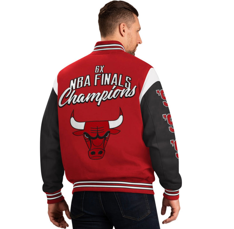 Official Chicago Bulls 6x Championship Jacket