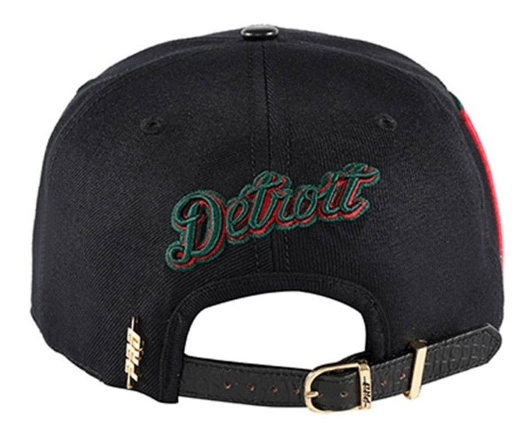 Detroit Tigers Pro Standard Strap Back Cap - Black/Red/Green – DS Online