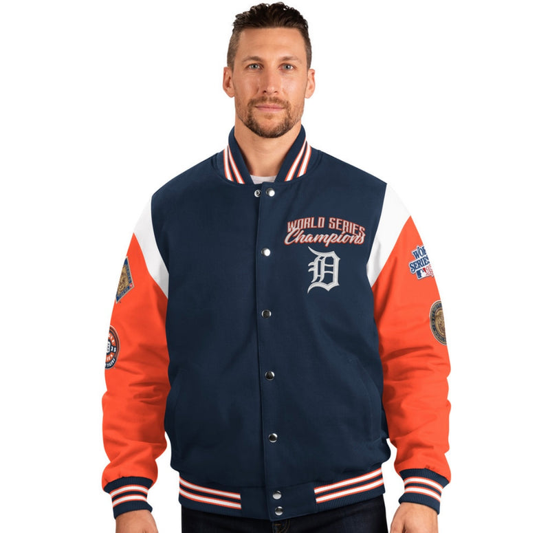 Official Detroit Tigers 4x World Series Jacket – DS Online