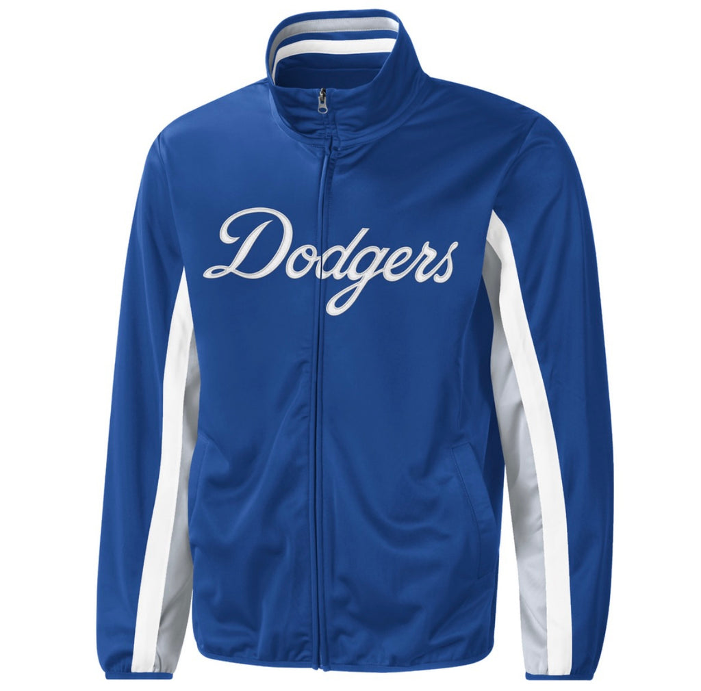 Women's Los Angeles Dodgers Majestic Royal On-Field Thermal Jacket