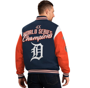 Official Detroit Tigers 4x World Series Jacket