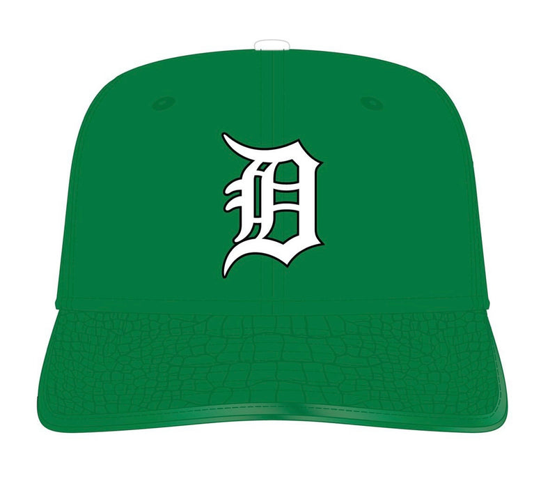 Detroit Tigers Pro Standard Strap Back Cap Leather Brim Green/White – DS  Online