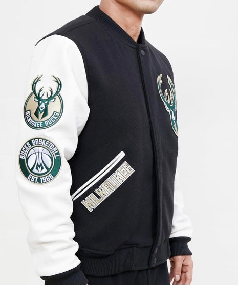 NBA Milwaukee Bucks Varsity Jacket