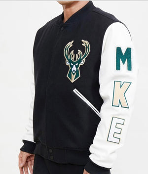 Pro Standard Milwaukee Bucks Varsity Jacket
